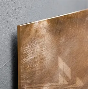 Magnetická skleněná tabule "Artverum®", použitý bronz, 91x46cm, SIGEL